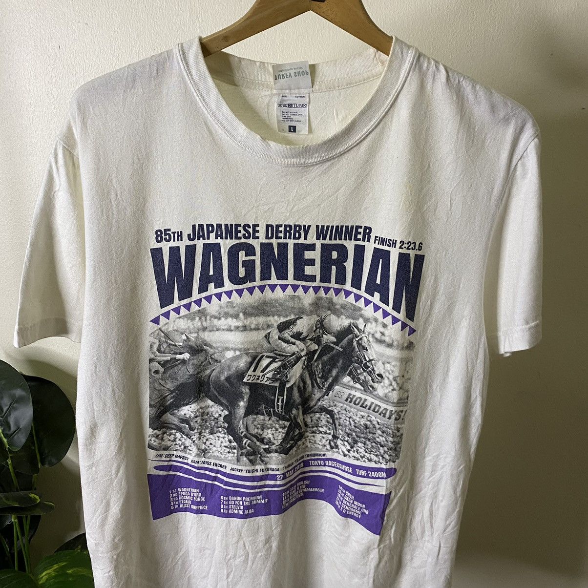 Other 85th Tokyo Yushun Japanese Derby Wagnerian Victory Tee Size US M / EU 48-50 / 2 - 2 Thumbnail