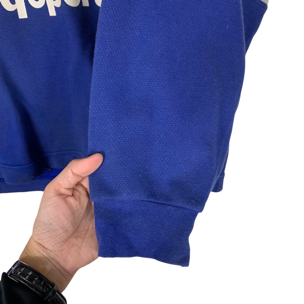 Le Coq Sportif 90's LE COQ SPORTIF Big Logo Pullover Hoodies #1409-C64 Size US M / EU 48-50 / 2 - 13 Thumbnail