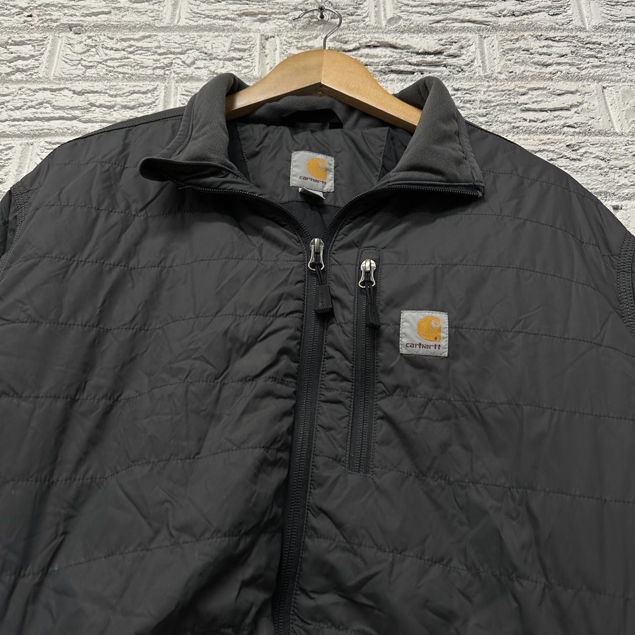 Carhartt Carhartt Insulated Zip Up Puffer Grey Jacket Large Quilted Size US L / EU 52-54 / 3 - 2 Thumbnail