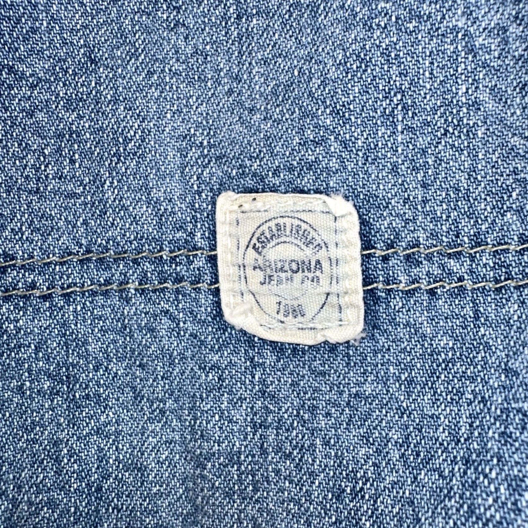 Vintage VINTAGE Arizona Jeans Carpenter Shorts Men 34 Blue 90s Size US 34 / EU 50 - 6 Thumbnail