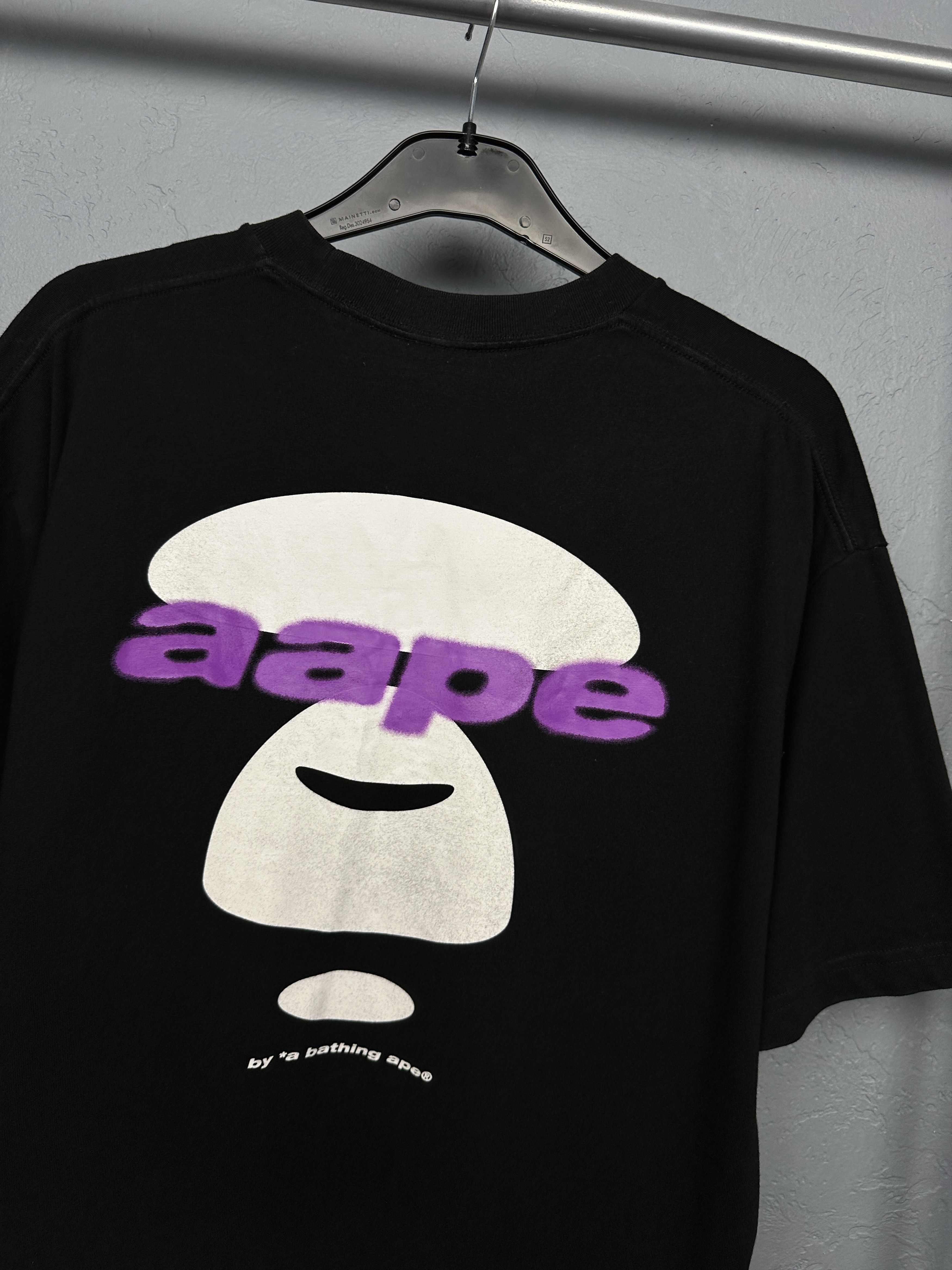 Aape AAPE by A Bathing Ape Big Logo T-Shirt Size US L / EU 52-54 / 3 - 2 Thumbnail