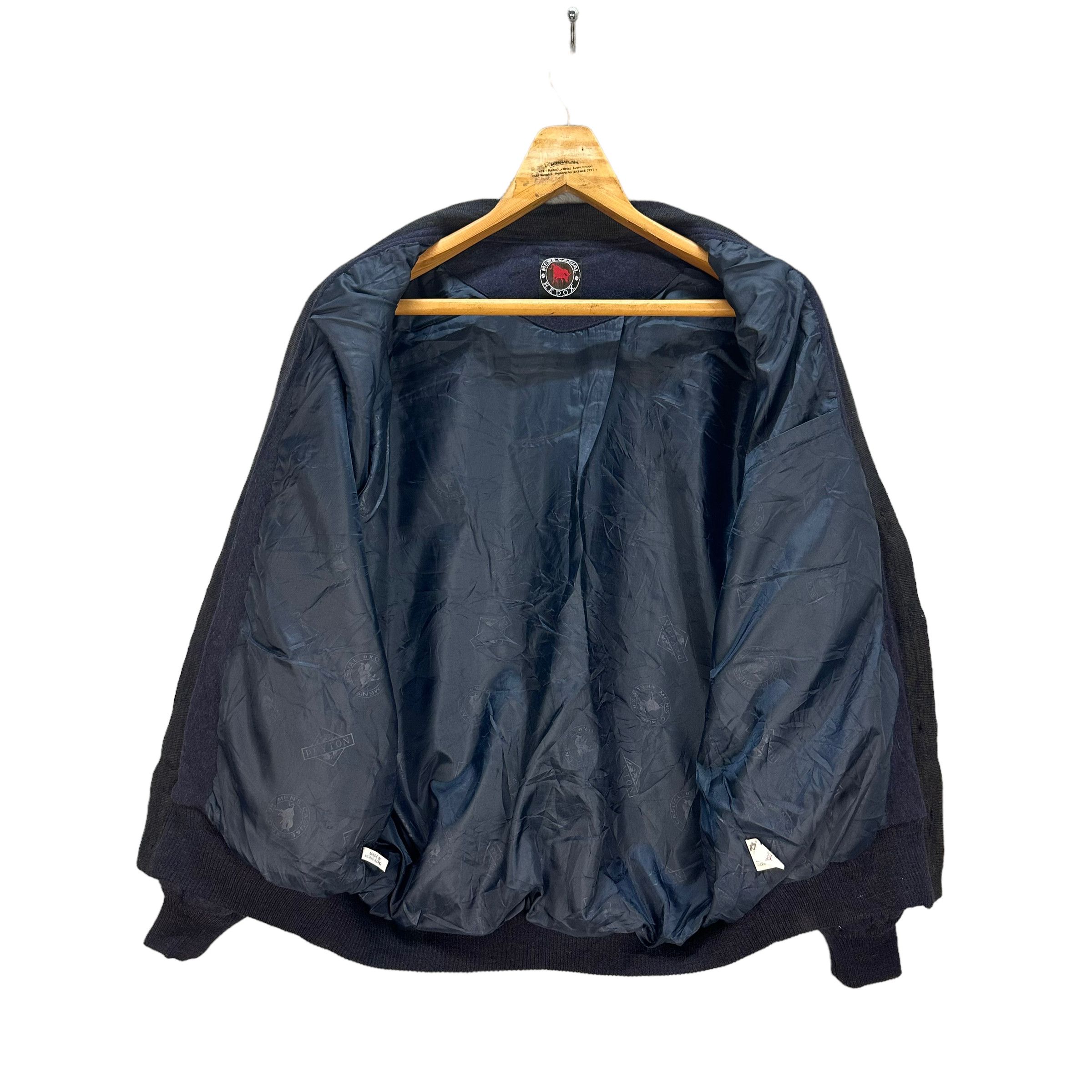Japanese Brand REDOX FISHERMAN GRAPHIC WOOL CASUAL JACKET #8123-204 Size US XL / EU 56 / 4 - 9 Thumbnail