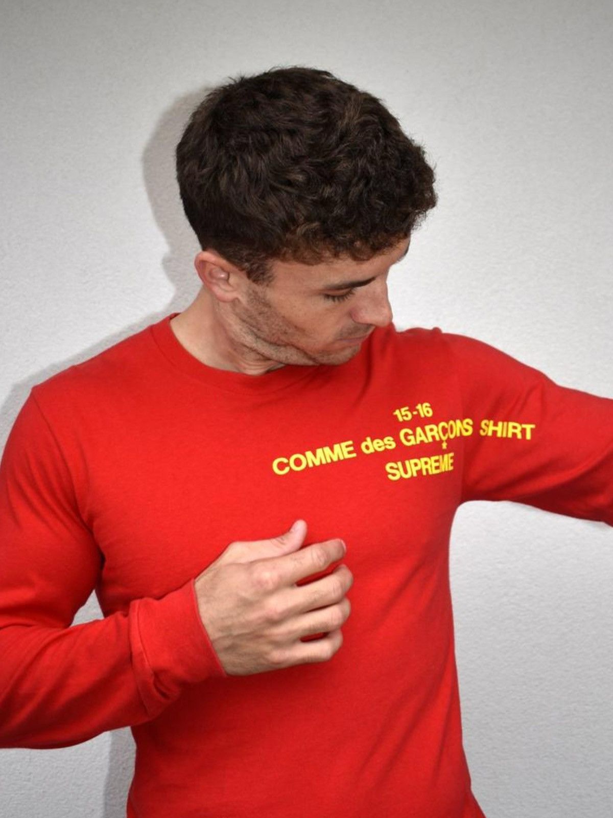 Comme des Garcons Shirt × Supreme Red Supreme x Comme des Garçons 