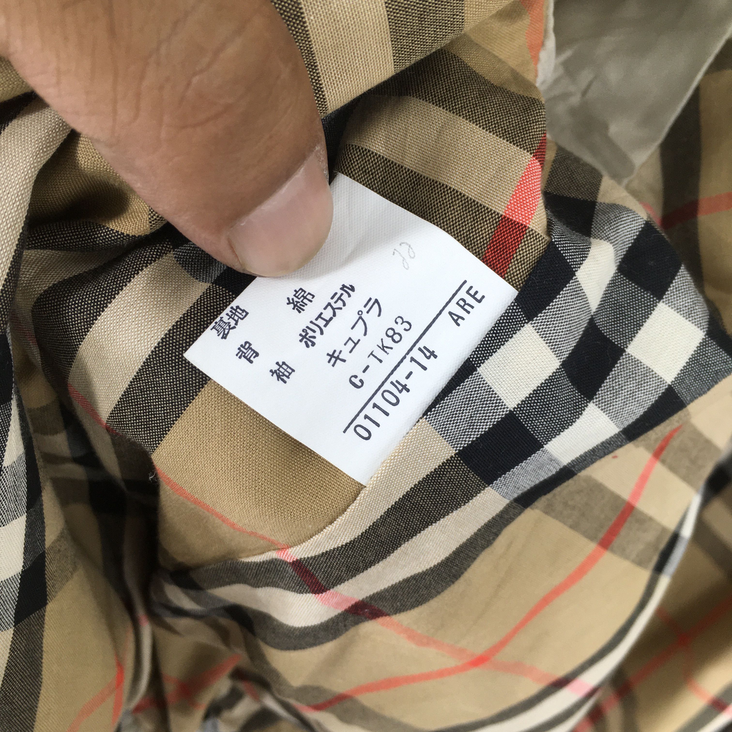 Burberry Vintage 90s Burberrys England Zipper Coat Medium Size US M / EU 48-50 / 2 - 7 Thumbnail