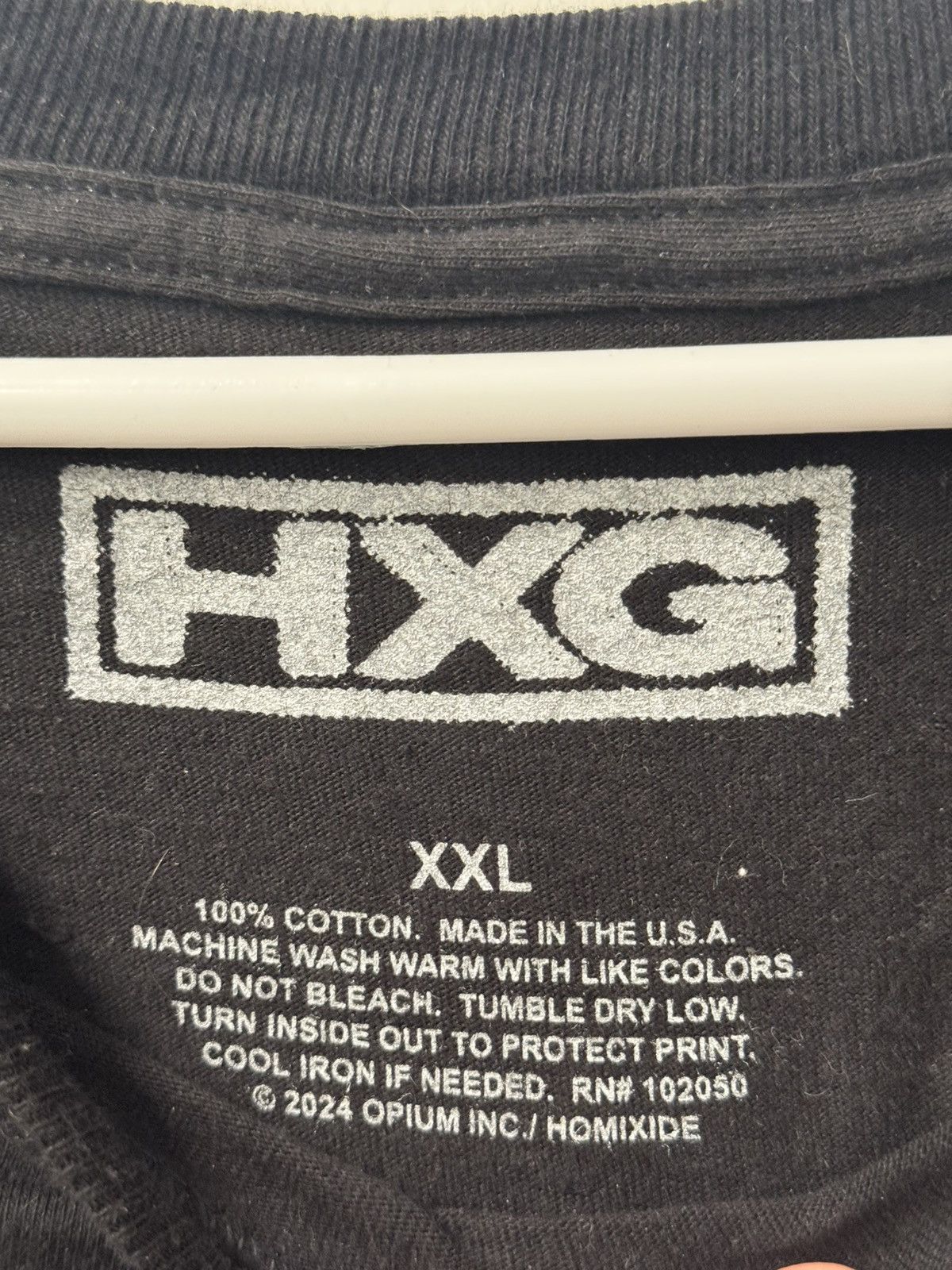 HXG Homixide Gang HXG i5u5we5 long sleeve 5 tee Size US XXL / EU 58 / 5 - 3 Thumbnail