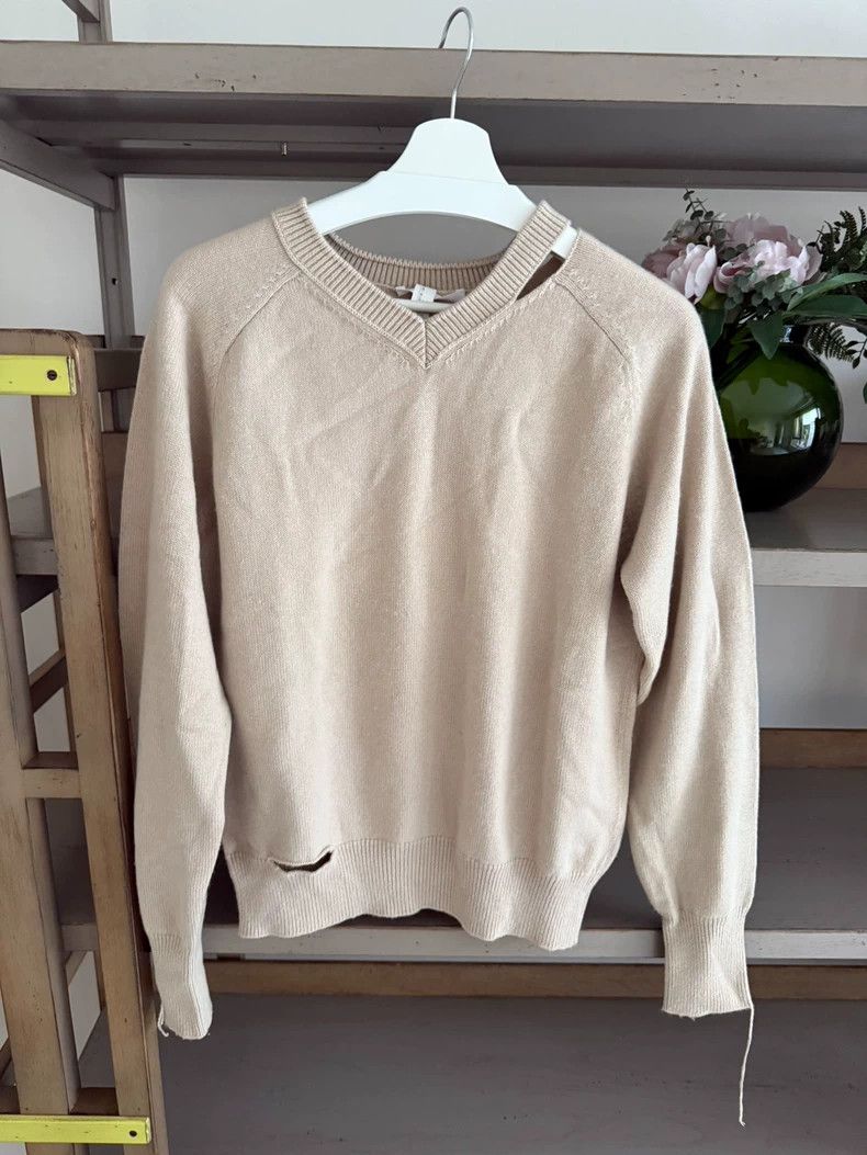 Helmut Lang HELMUT LANG Custom knitted sweater Size M / US 6-8 / IT 42-44 - 1 Thumbnail