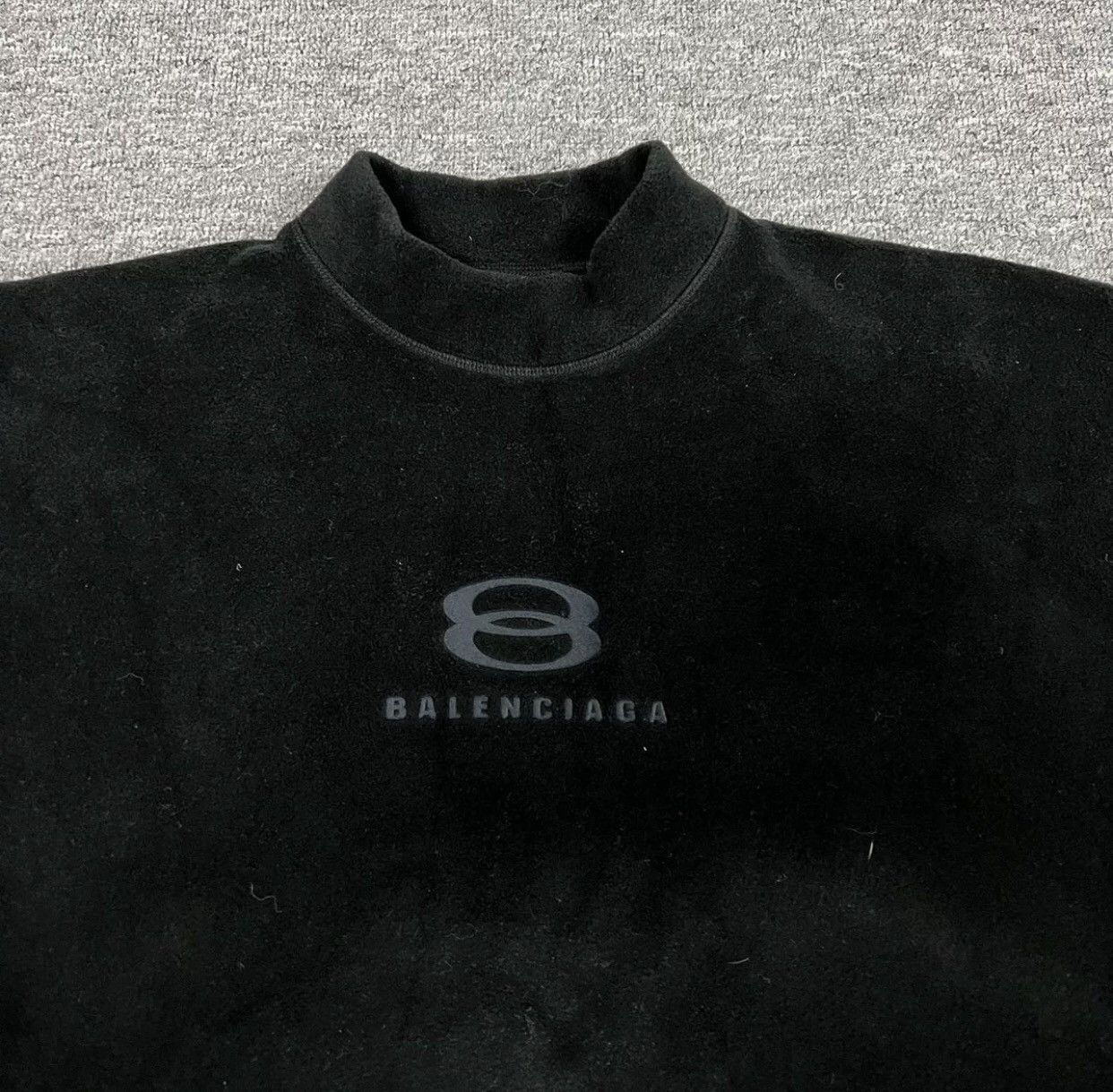 Balenciaga Balenciaga Double Ring embroidery Polar Fleece Sweatshirt Size US XS / EU 42 / 0 - 5 Thumbnail