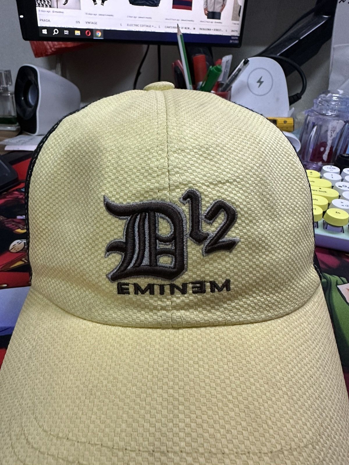 Eminem Vintage Eminem D12 stripe cap Size ONE SIZE - 5 Thumbnail