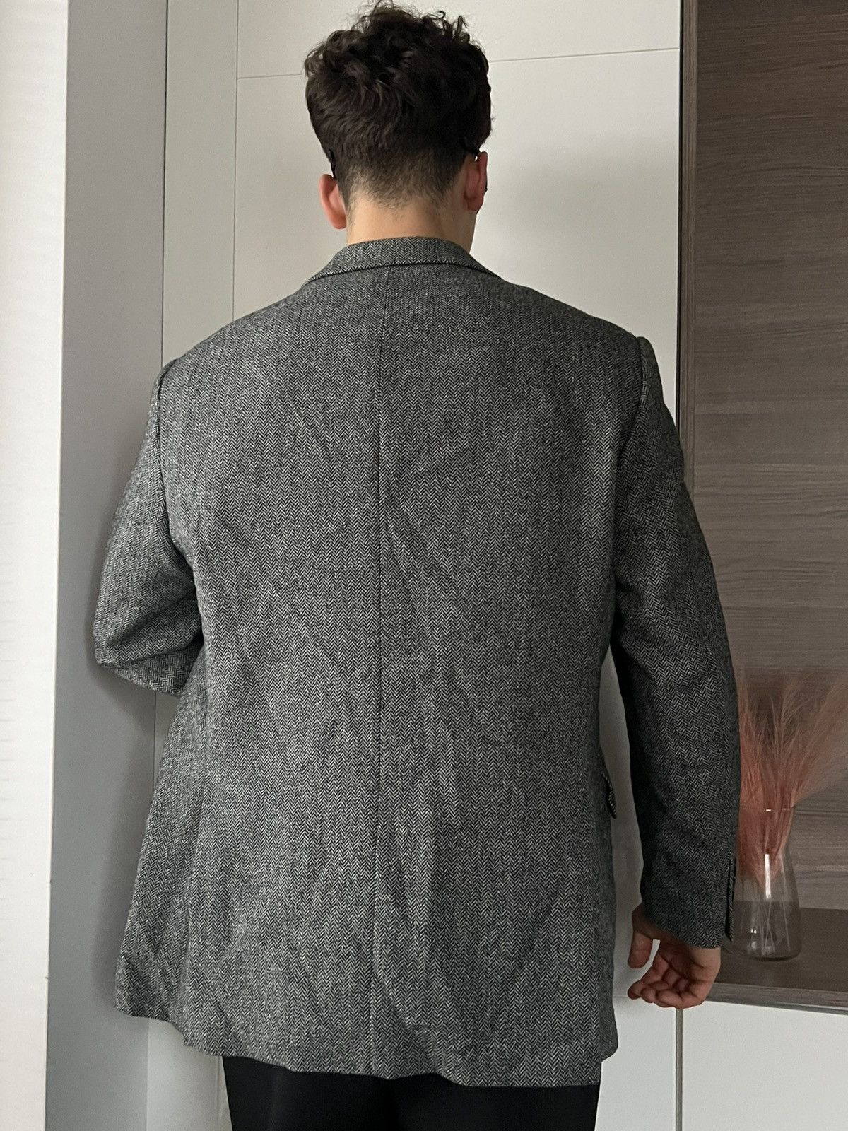 Burberry ‼️Vintage Burberry’s Virgin Wool / Viscose 90s Luxury Blazer Size 44R - 5 Thumbnail
