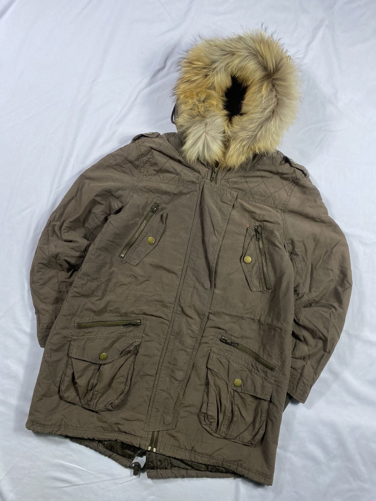 Hysteric Glamour Japanese Fur Hoodie Sorrider parka Jacket Ifsixwasnine Lgb Size US M / EU 48-50 / 2 - 7 Thumbnail