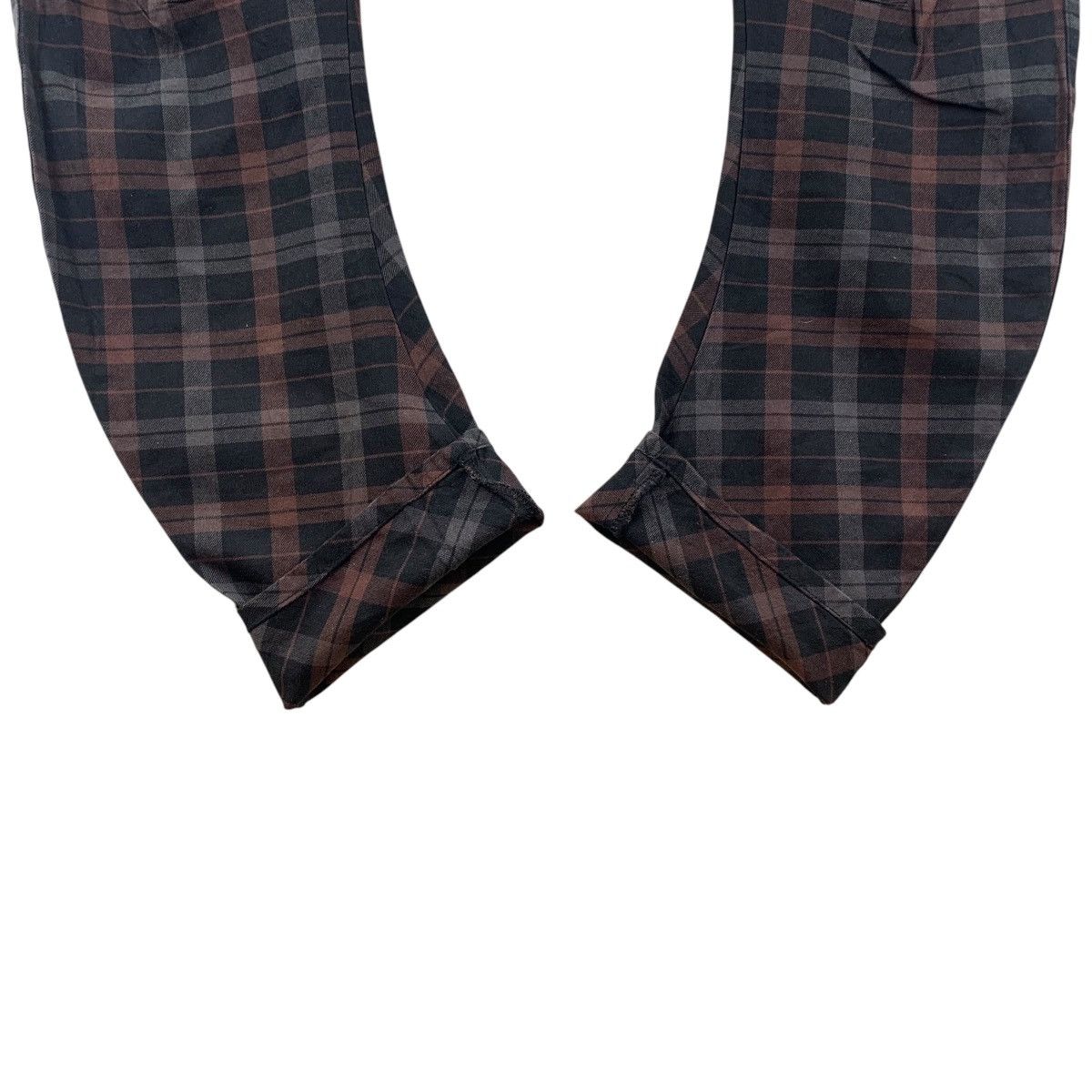 Japanese Brand × PPFM PPFM Curve multipocket checkered punk design jeans Size US 33 - 14 Thumbnail