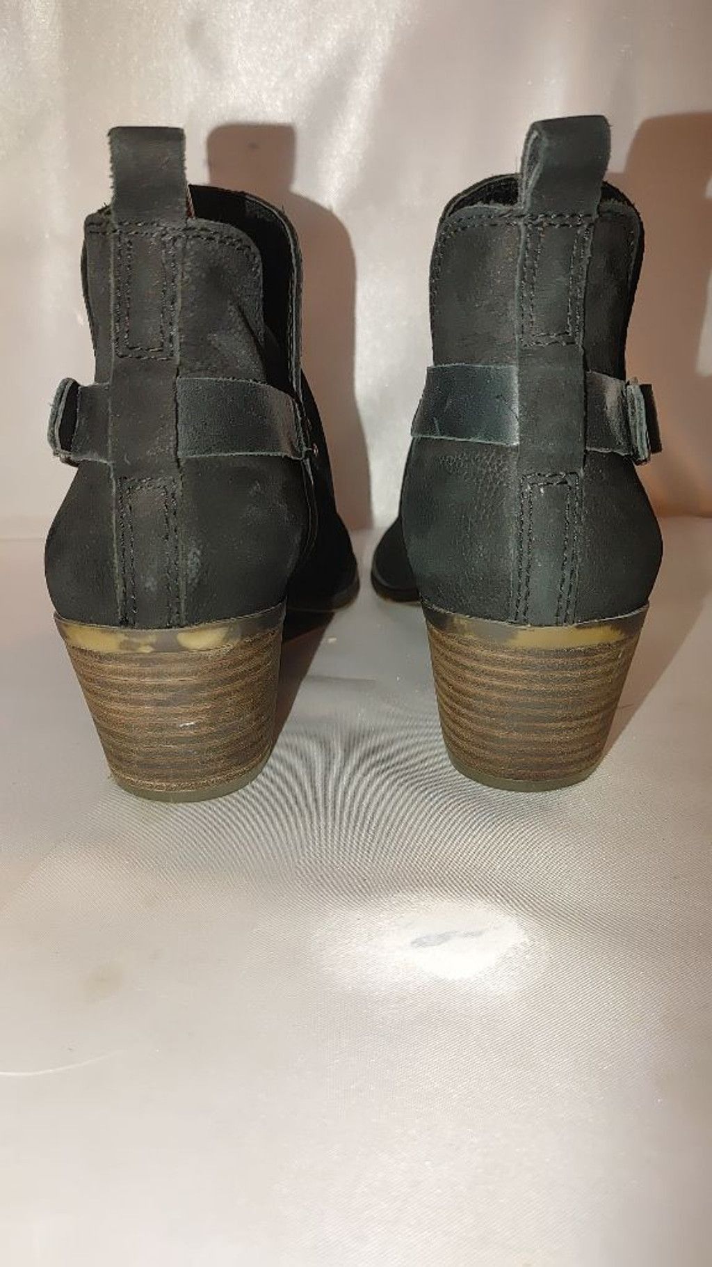 Lucky Brand Lucky Brand Banu Cut Out Peep Toe Boots Size 8M Size US 8 / IT 38 - 8 Thumbnail