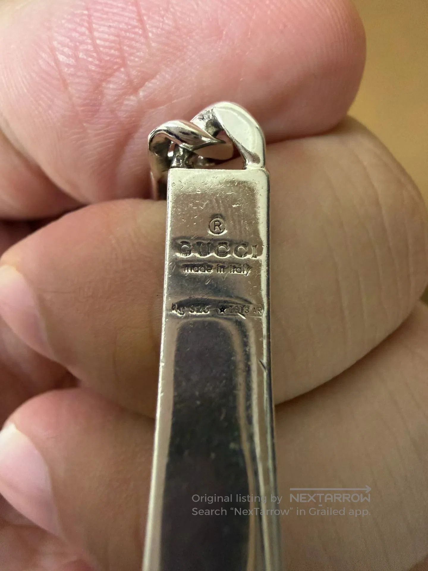 Louis Vuitton Louis Vuitton Little elf skull Cuban chain| Size ONE SIZE - 2 Thumbnail