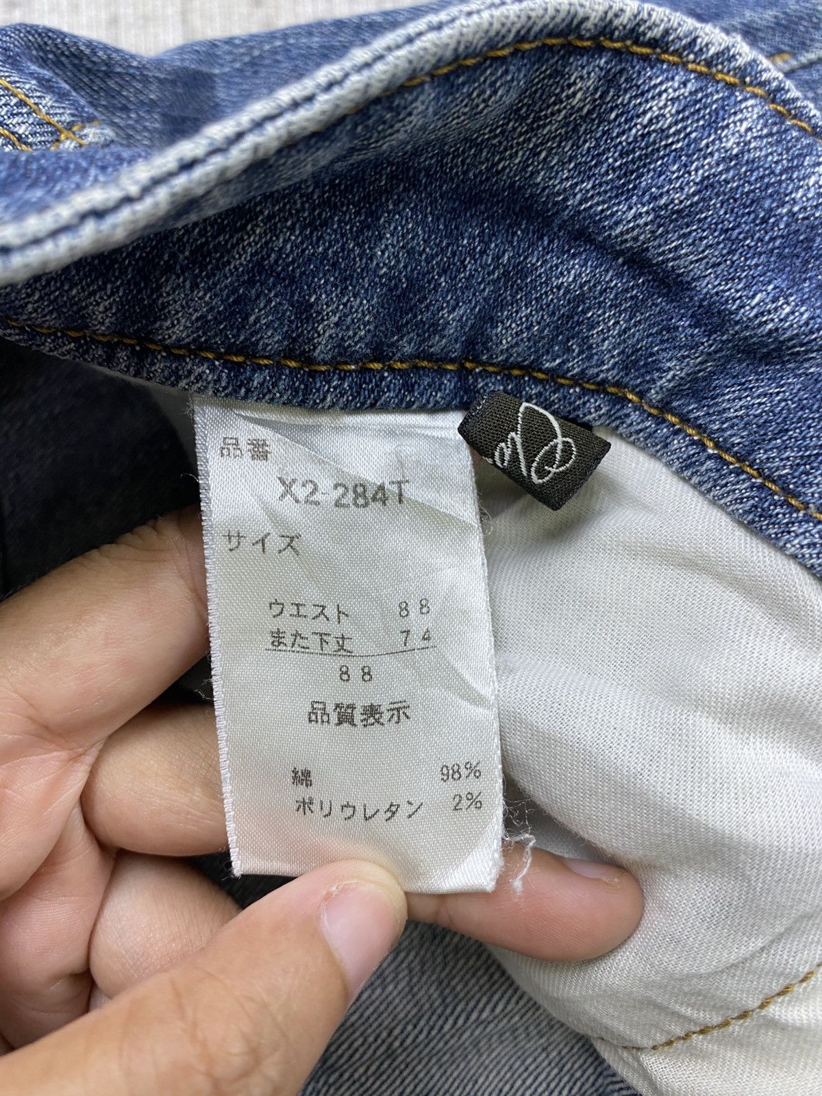 Japanese Brand Vintage Closshi Japanese Brand Jeans Denim Pants Size US 36 / EU 52 - 14 Thumbnail