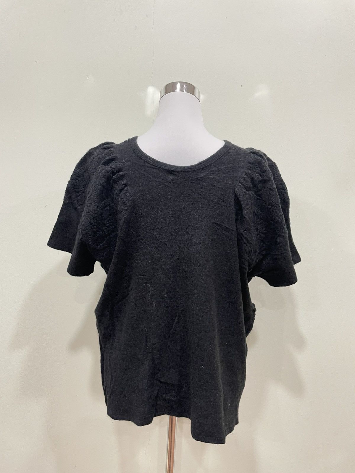 Zucca Zucca Puff Sleeve Blouse Size M / US 6-8 / IT 42-44 - 2 Thumbnail