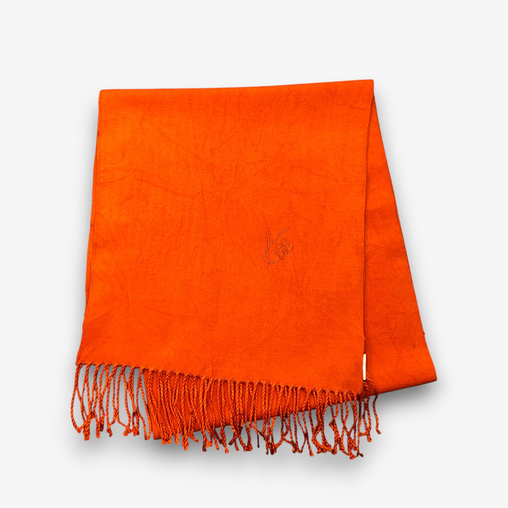 Kenzo Vintage Kenzo Scarf Muffler Wool Winter Fringe Neck Scarves Size ONE SIZE - 3 Thumbnail