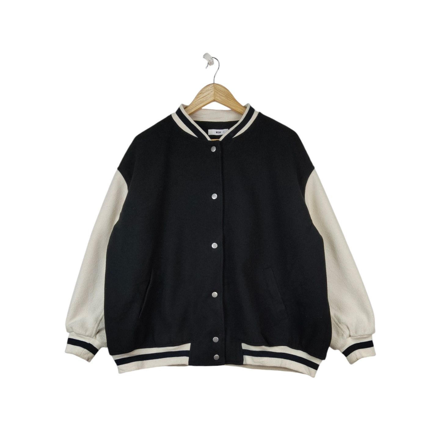 Japanese Brand × Vintage Vintage Wego Varsity Jacket Size US L / EU 52-54 / 3 - 1 Thumbnail
