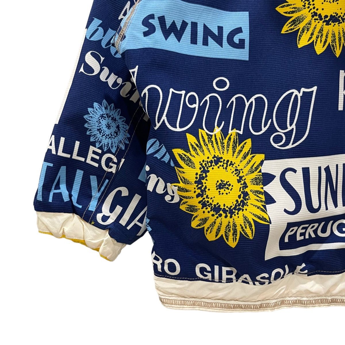 Ellesse × Vintage Vintage Ellesse Sunflower Perugia Reversible Hoodie Jacket Size US M / EU 48-50 / 2 - 13 Thumbnail