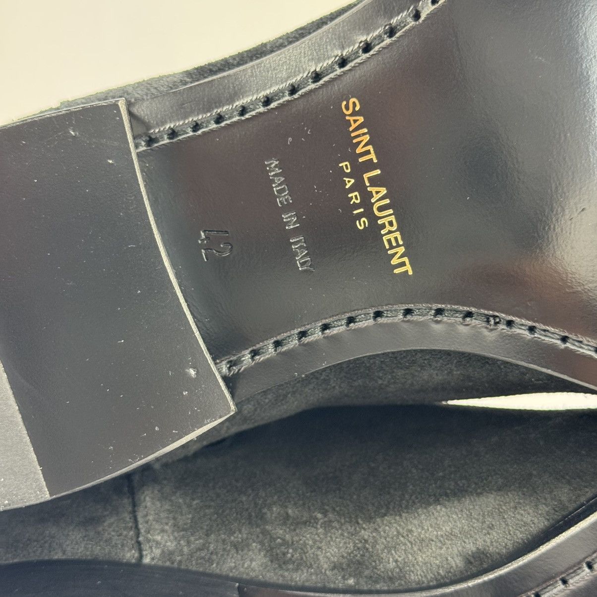 Saint Laurent Paris Suede Chelsea Boots Size US 9 / EU 42 - 11 Thumbnail