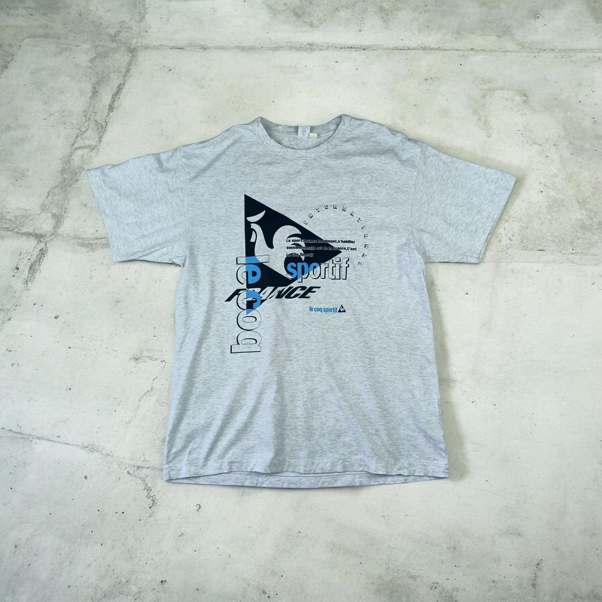 Le Coq Sportif 90's LE COQ SPORTIF Sportswear T-Shirt Single Stitches Size US M / EU 48-50 / 2 - 1 Thumbnail