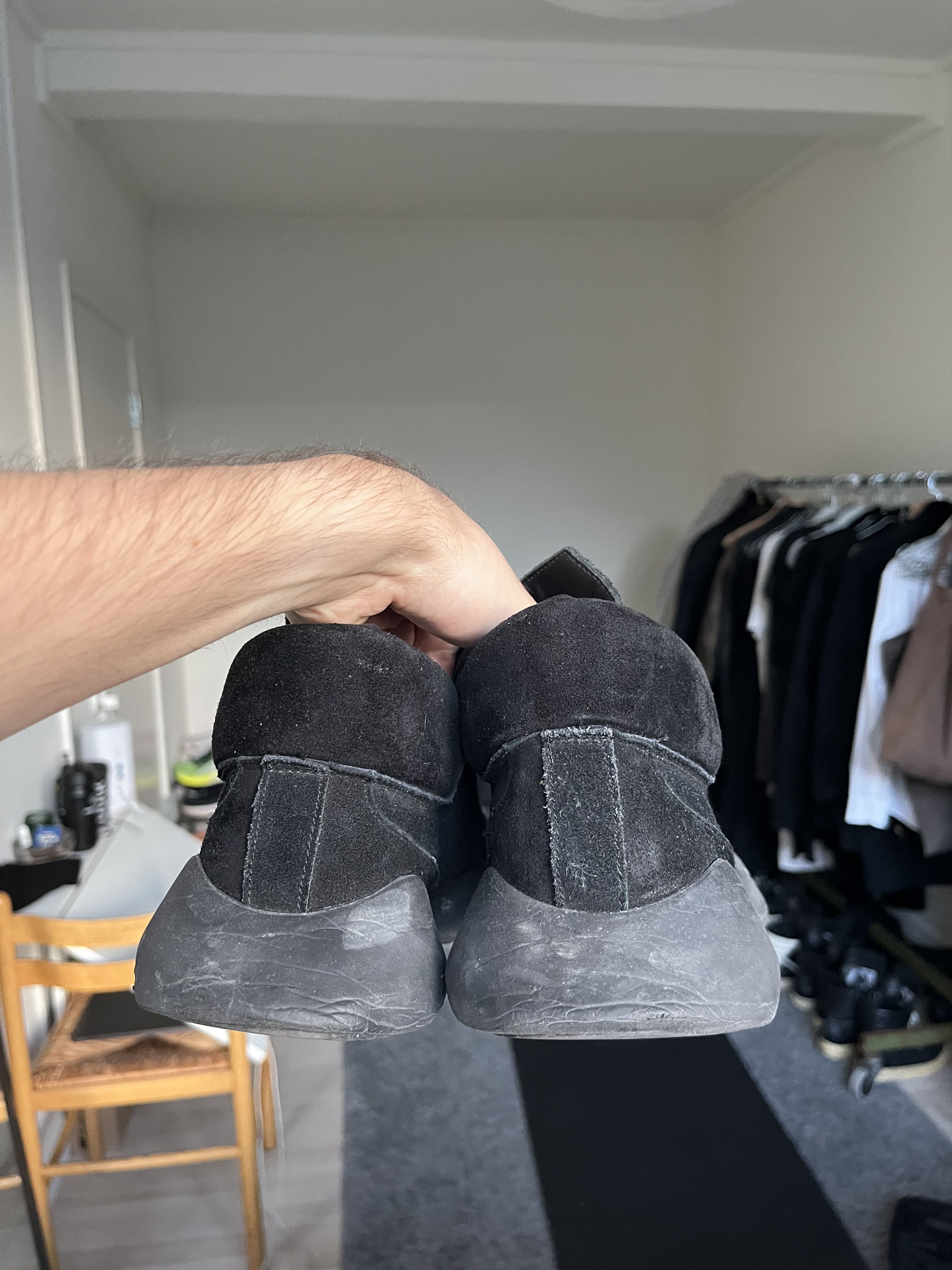 Adidas × Rick Owens Rick Owens x Adidas Vicious runners black suede Size US 8.5 / EU 41-42 - 3 Thumbnail