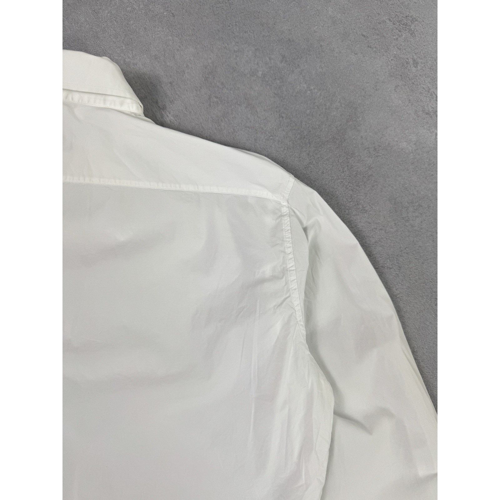 DSQUARED2 Men’s Shirt White Classic Button-Up Cotton Sz 54