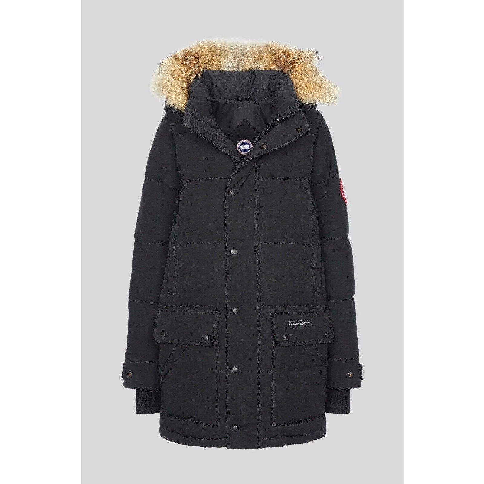 Canada Goose Canada Goose Emory Parka Winter Coat Fur Black Small Fusion Size US S / EU 44-46 / 1 - 1 Thumbnail