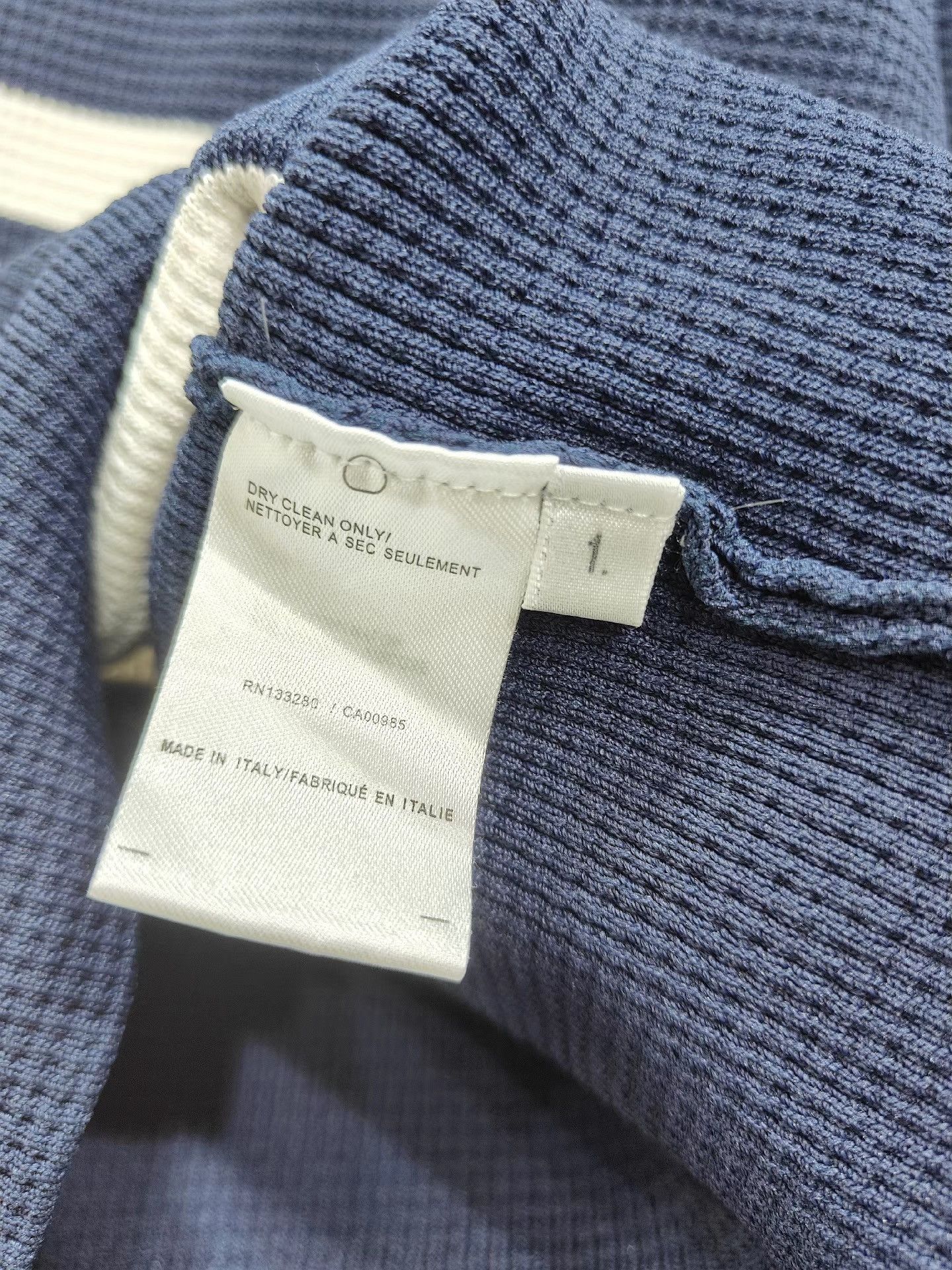 Thom Browne THOM BROWNE Navy Knit Shorts K29 Size US 29 - 3 Thumbnail