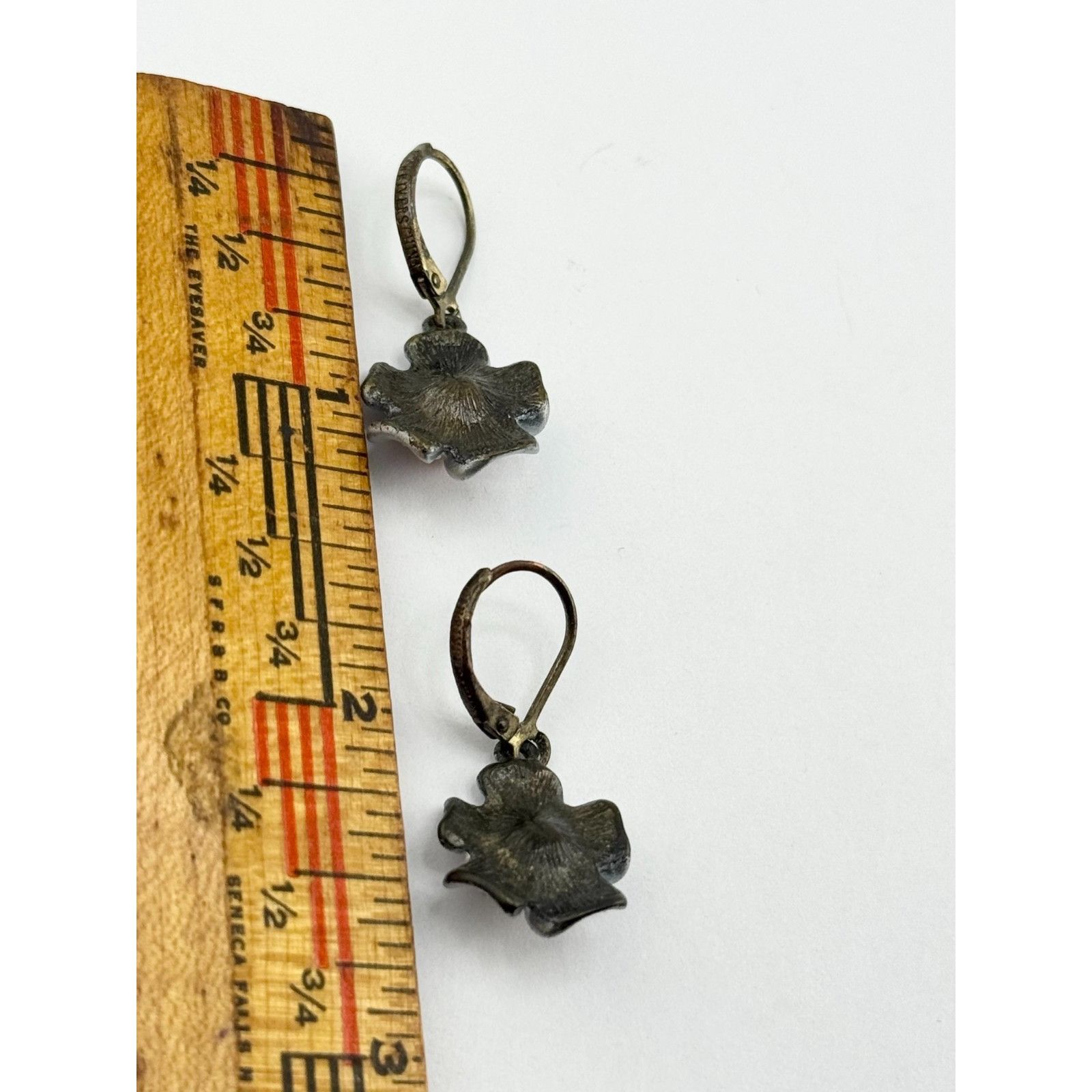 Vintage Vintage Joan rivers rhinestone flower earrings Size ONE SIZE - 4 Thumbnail