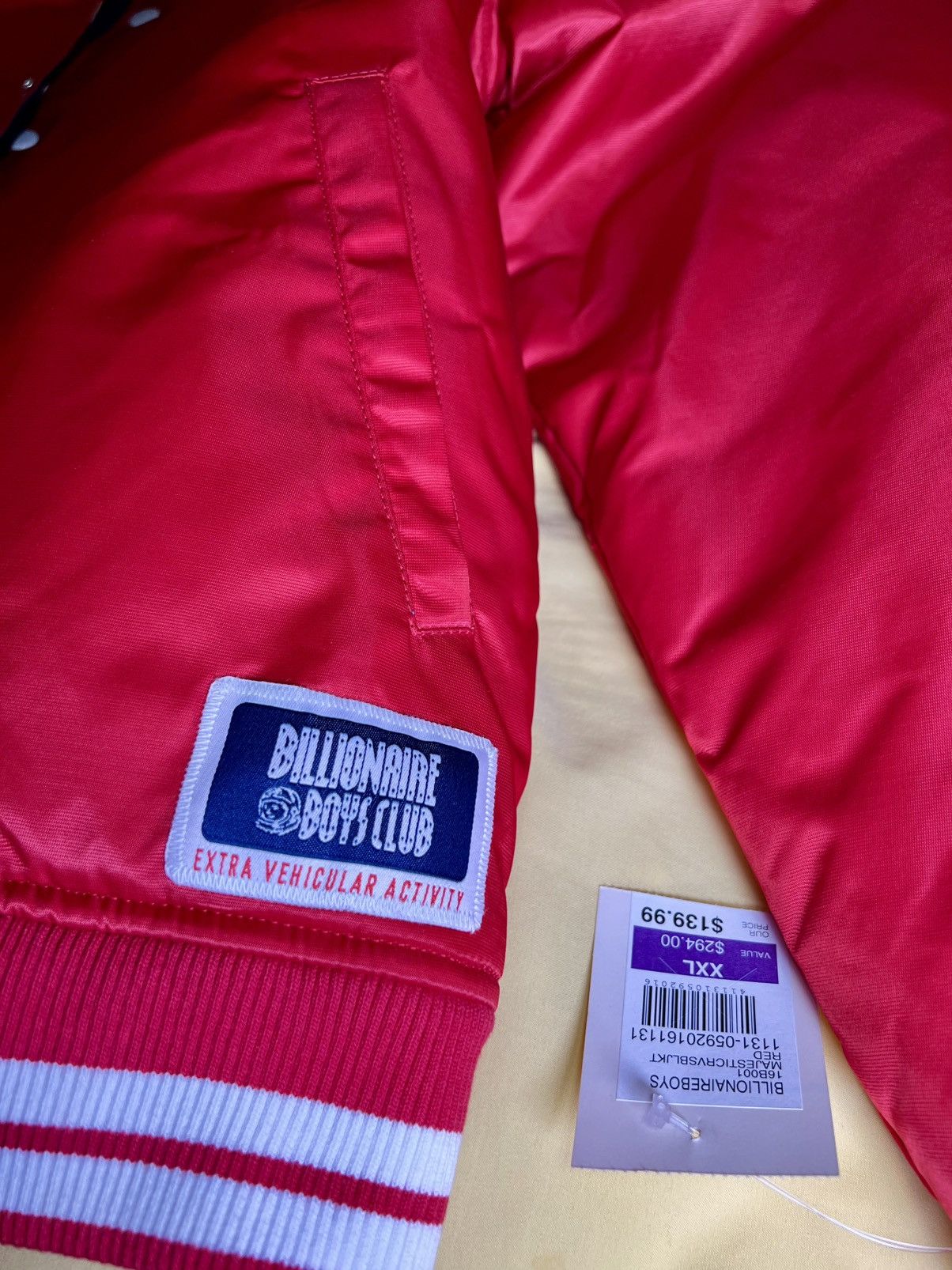 Billionaire Boys Club Billionaire Boys Club × Majestic (Reversible) Satin Bomber Size US XXL / EU 58 / 5 - 2 Thumbnail