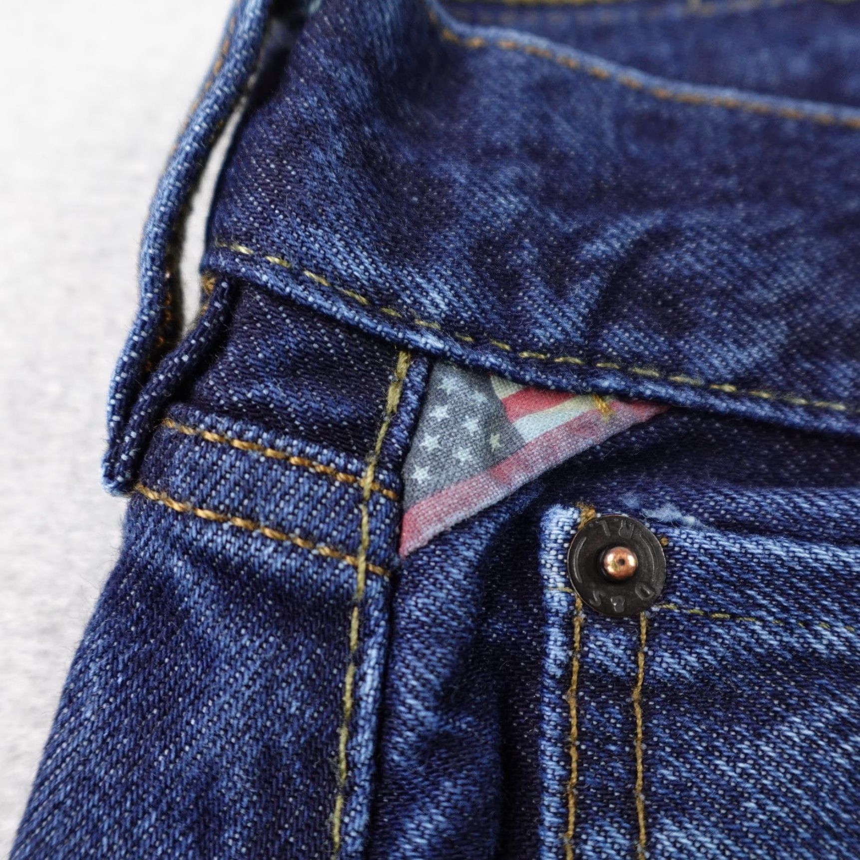 Ralph Lauren Ralph Lauren Jeans Mens 38x32 Blue Denim & Supply Slim Straight American Flag Size US 38 / EU 54 - 4 Thumbnail