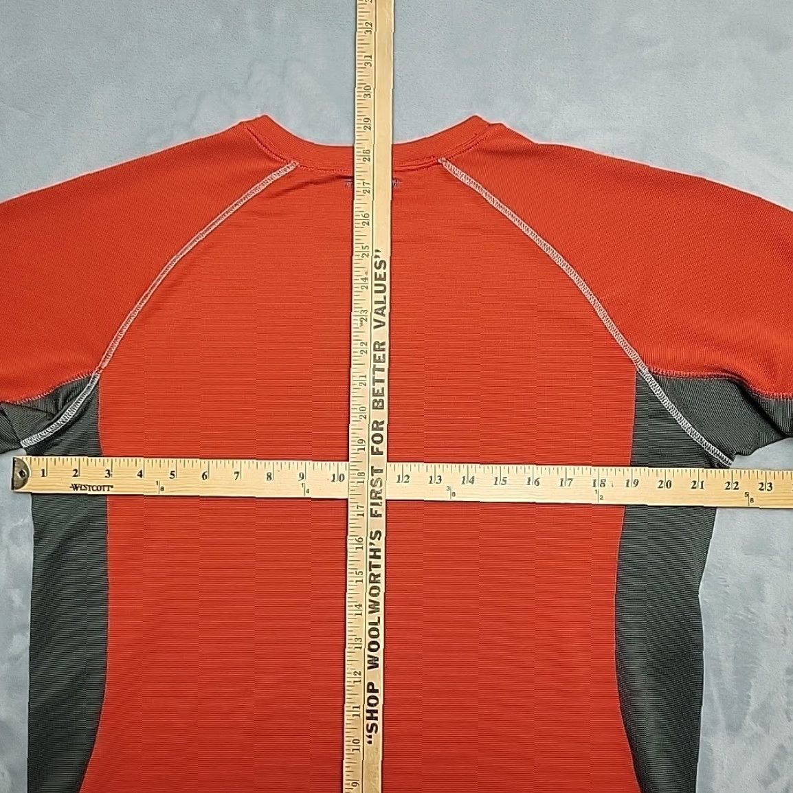 Vintage VINTAGE Columbia Shirt Mens Large Rust Orange Titanium Omni Dry Performance Stretch TEE Size US L / EU 52-54 / 3 - 7 Thumbnail