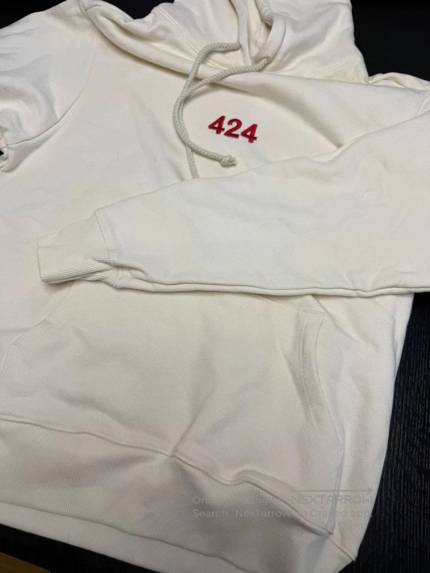 424 424 White Pullover Hoodie M. Size US M / EU 48-50 / 2 - 5 Thumbnail
