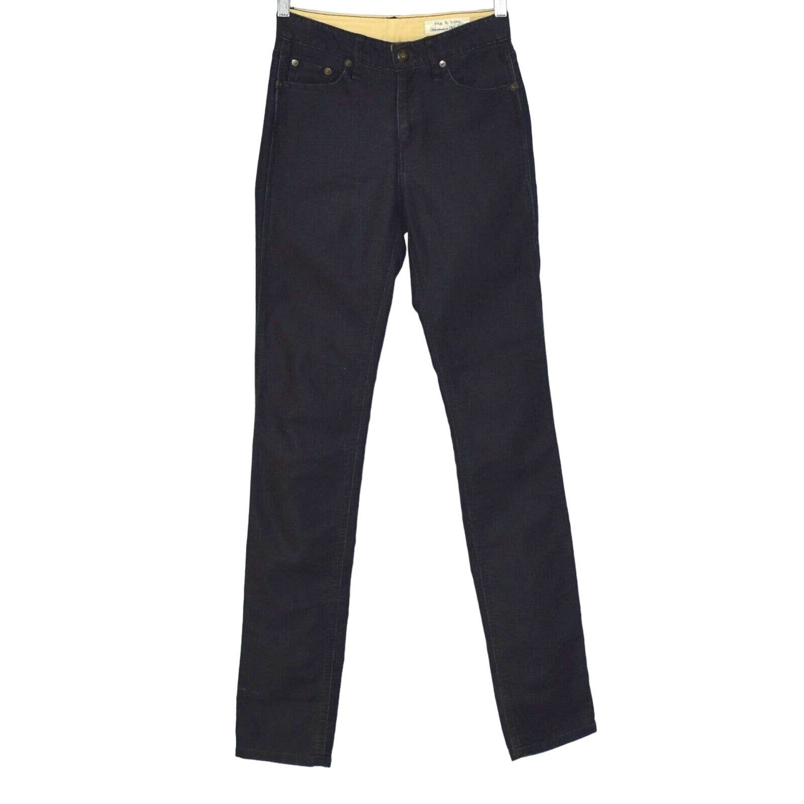 Rag & Bone RAG & BONE Hand Made Slim Skinny Stretch Jeans Size 26 $198 Size 26" / US 2 / IT 38 - 1 Thumbnail