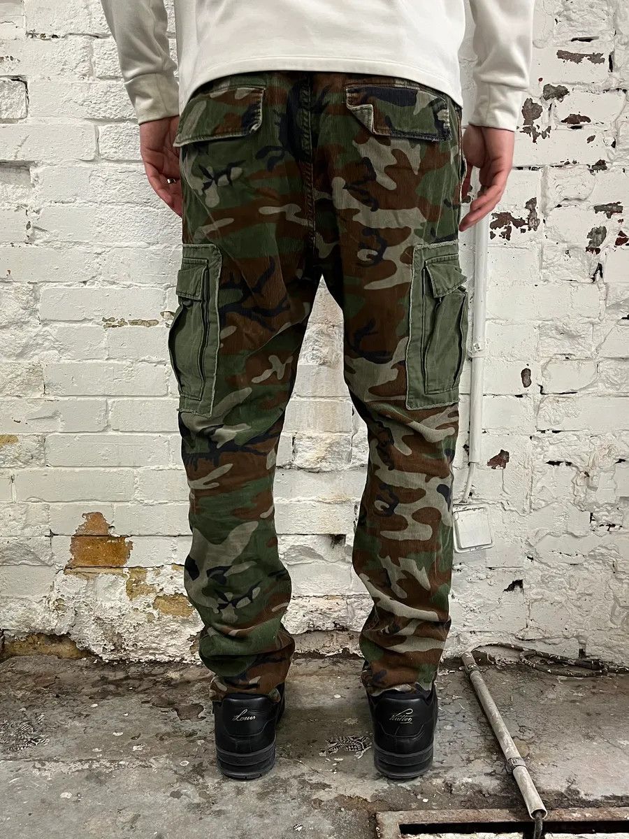 Polo Ralph Lauren Ralph Lauren Denim & Supply Corduroy Camo Cargo Pants Size US 33 - 4 Thumbnail