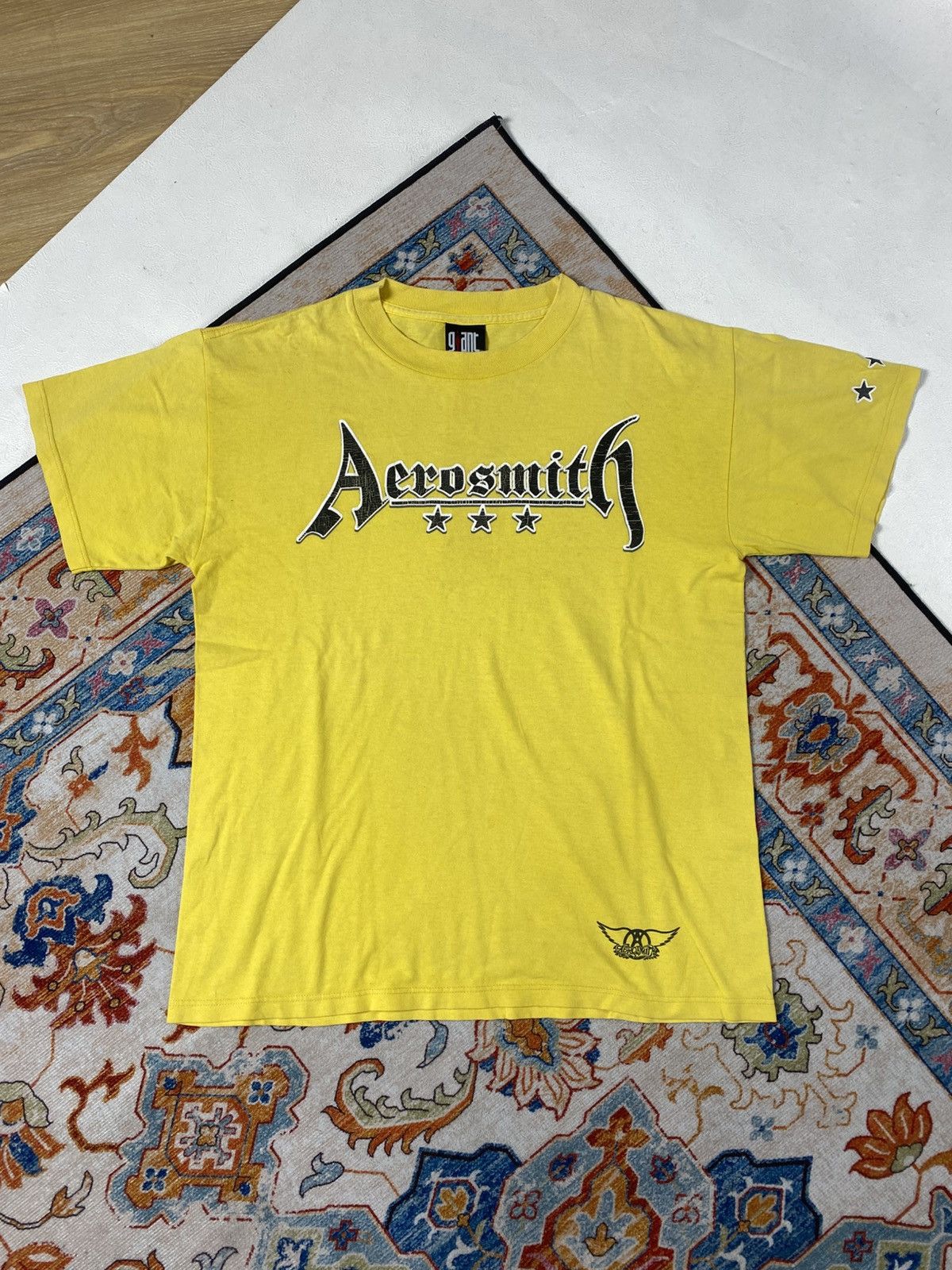 Vtg Aero Smith Tshirt Band