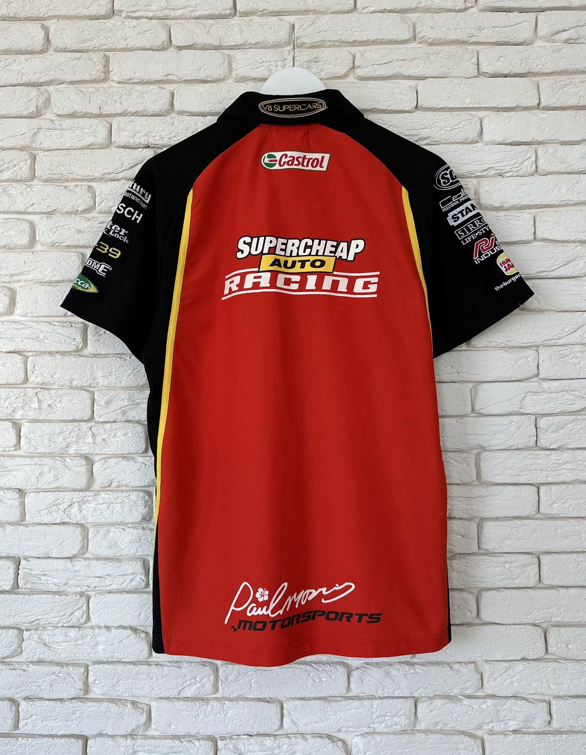 Vintage Super Cheap Auto Racing Team Polo Issue Shirt #39 Men's M Size US M / EU 48-50 / 2 - 1 Thumbnail