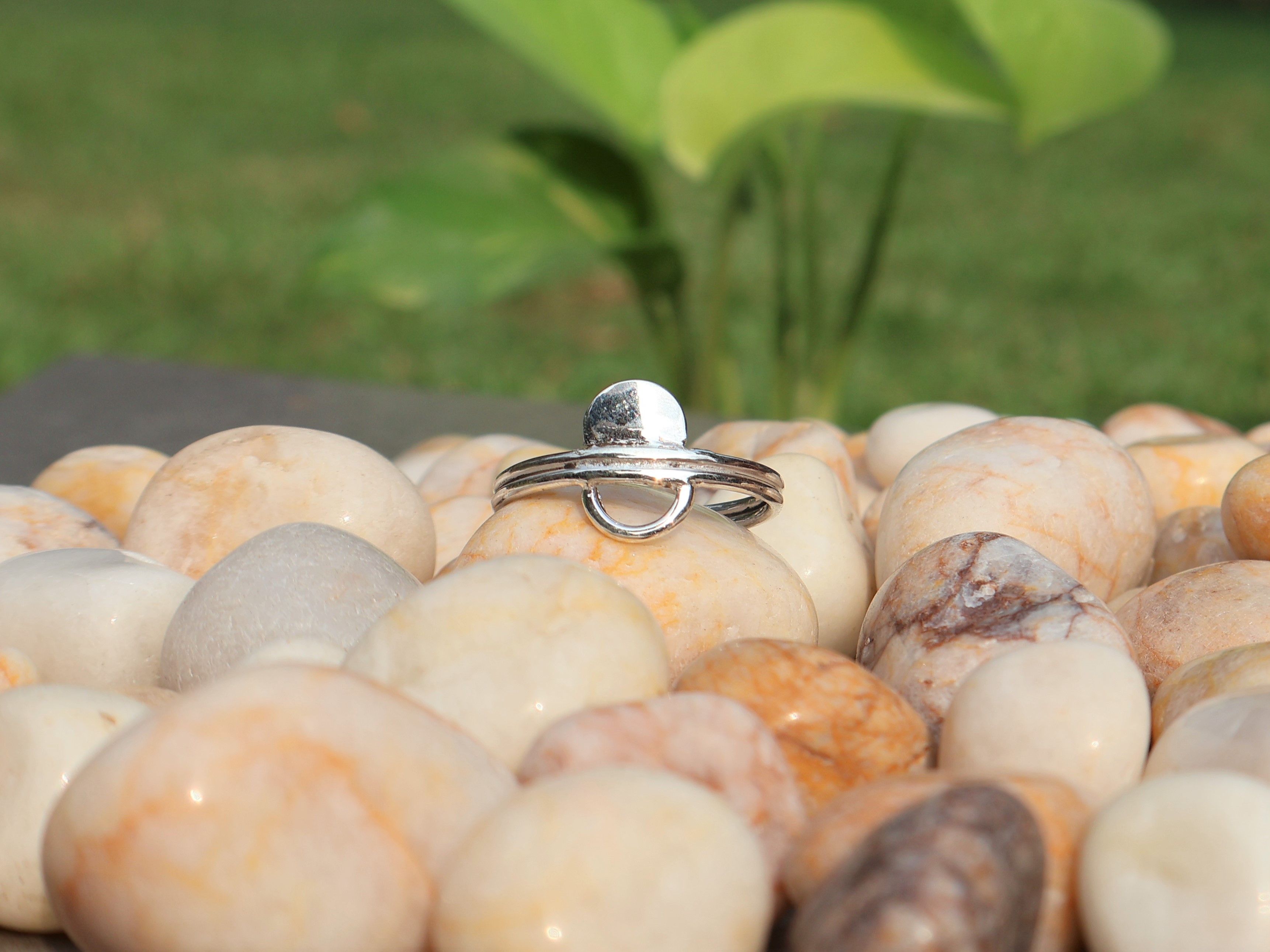 Handmade Silver Ring, 925 Sterling Silver Ring, Handmade Chunky Ring Size ONE SIZE - 2 Thumbnail