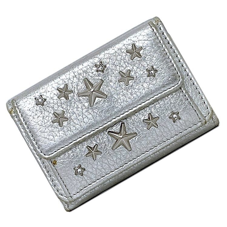 Jimmy Choo JIMMY CHOO Silver Leather Size ONE SIZE - 1 Thumbnail