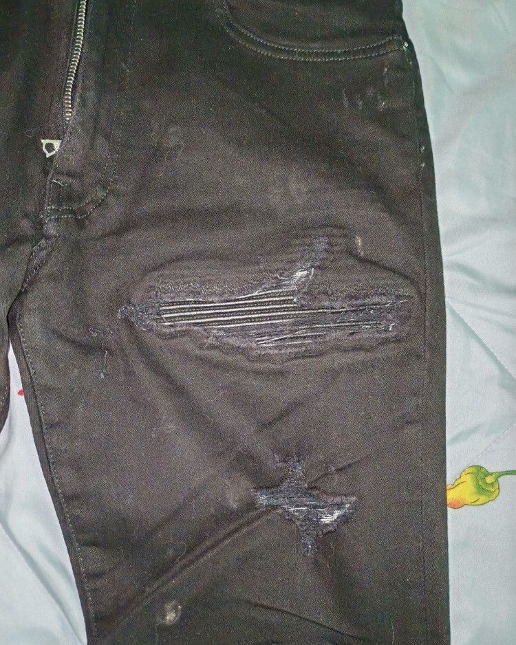 Amiri Amiri mx1 black patchwork jeans 2412-Nextarrow Size US 31 - 5 Thumbnail