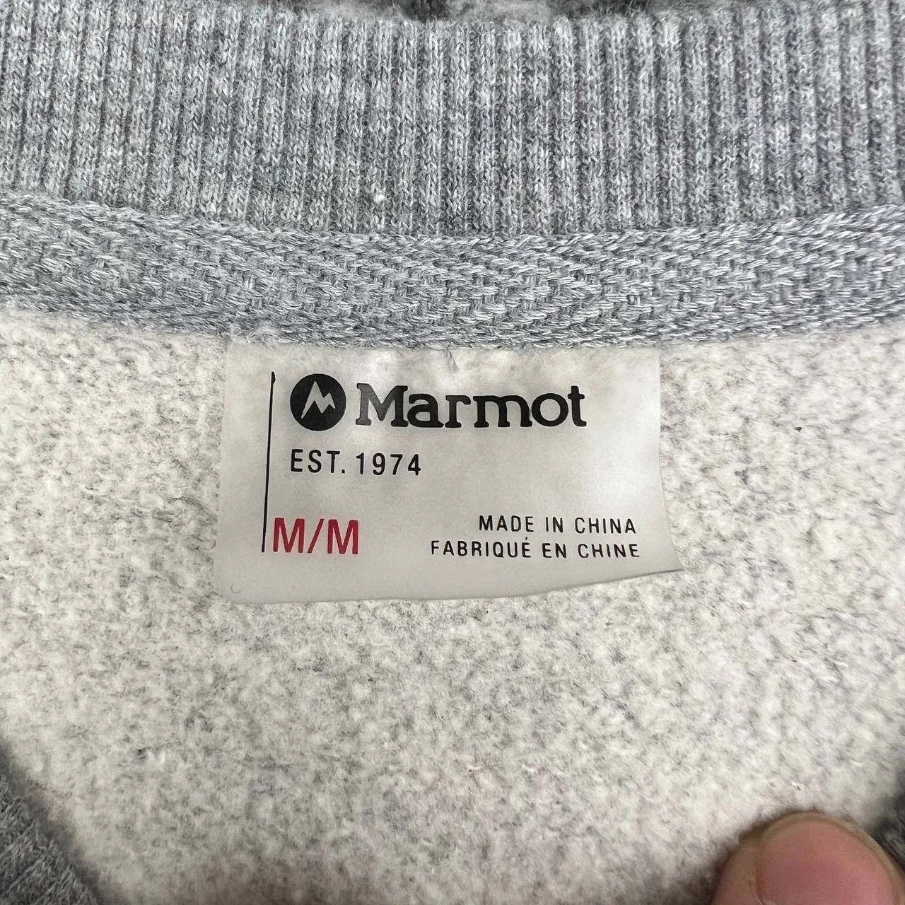 Marmot Marmot Sweatshirt Men Graphic Crewneck Outdoor Hiking M Size US M / EU 48-50 / 2 - 6 Thumbnail