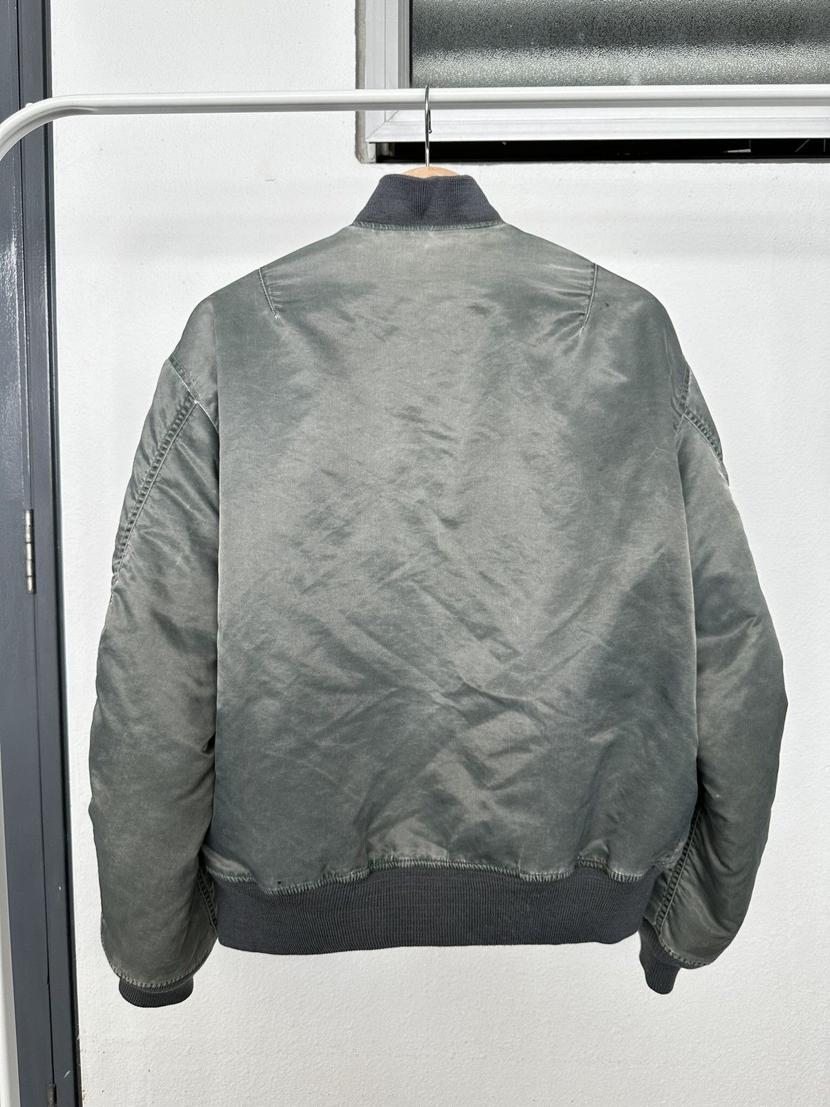 1990s Uniqlo MA-1 Bomber jacket trashed