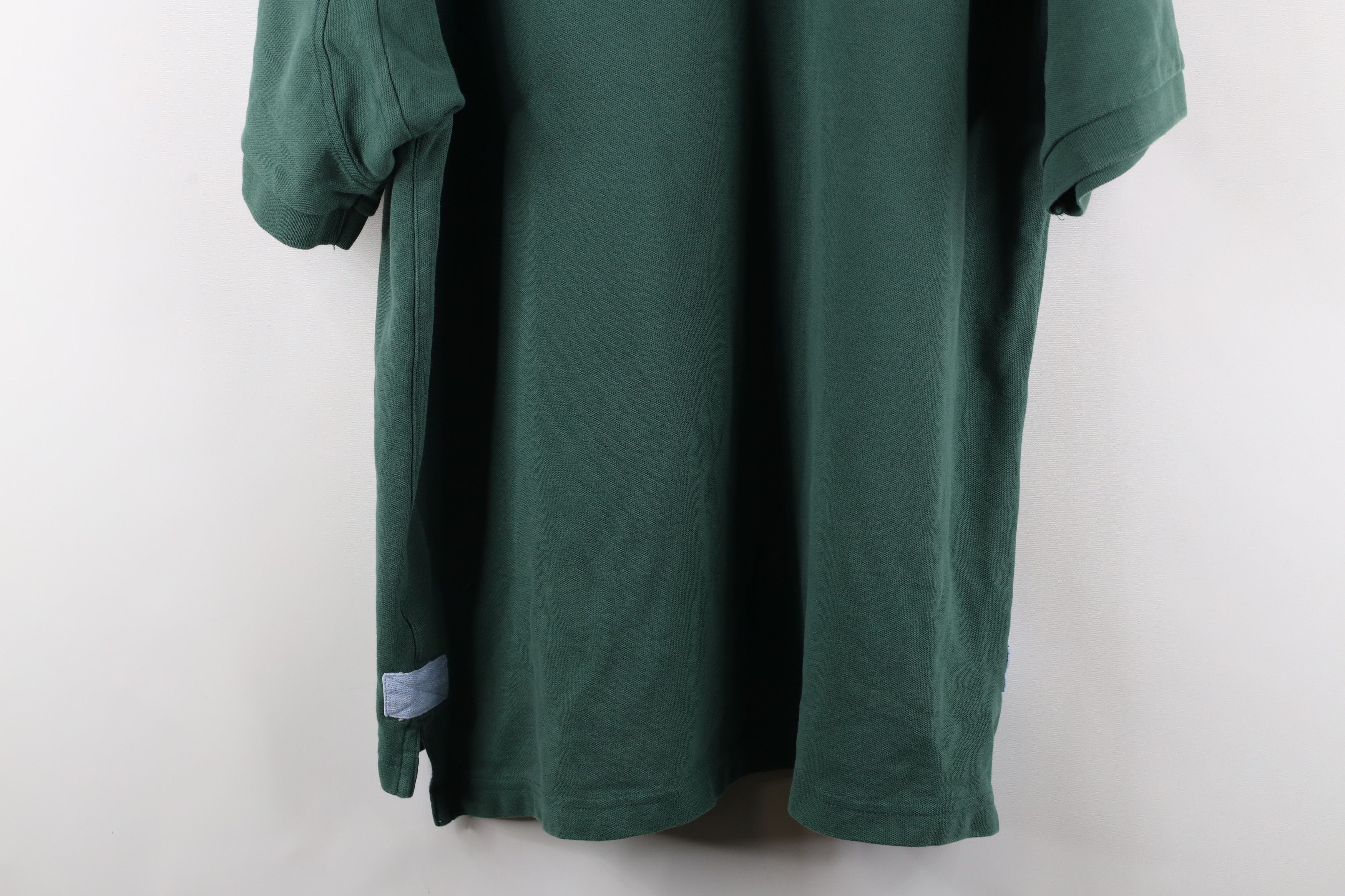 Orvis × Vintage Vintage Orvis Heavyweight Collared Polo Shirt Green Cotton Size US L / EU 52-54 / 3 - 14 Thumbnail