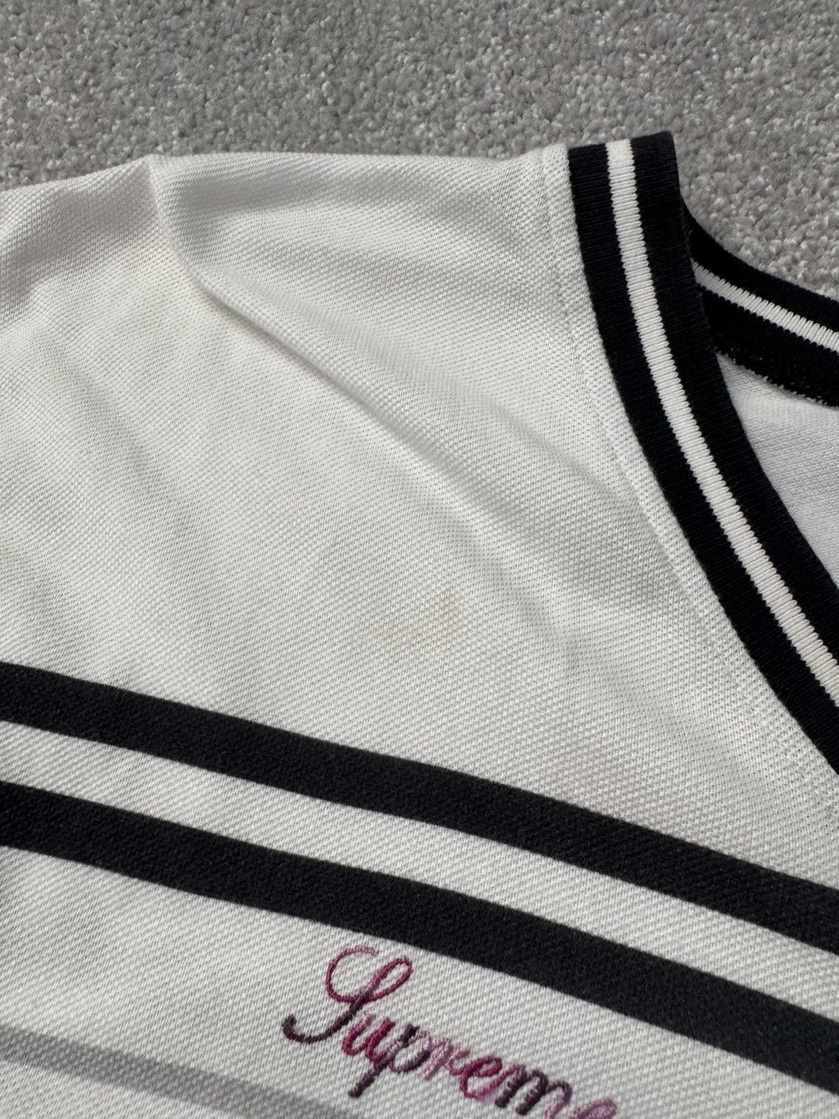 Supreme Supreme x BernadetteCORPORATION Rugby Jersey Size US L / EU 52-54 / 3 - 4 Thumbnail