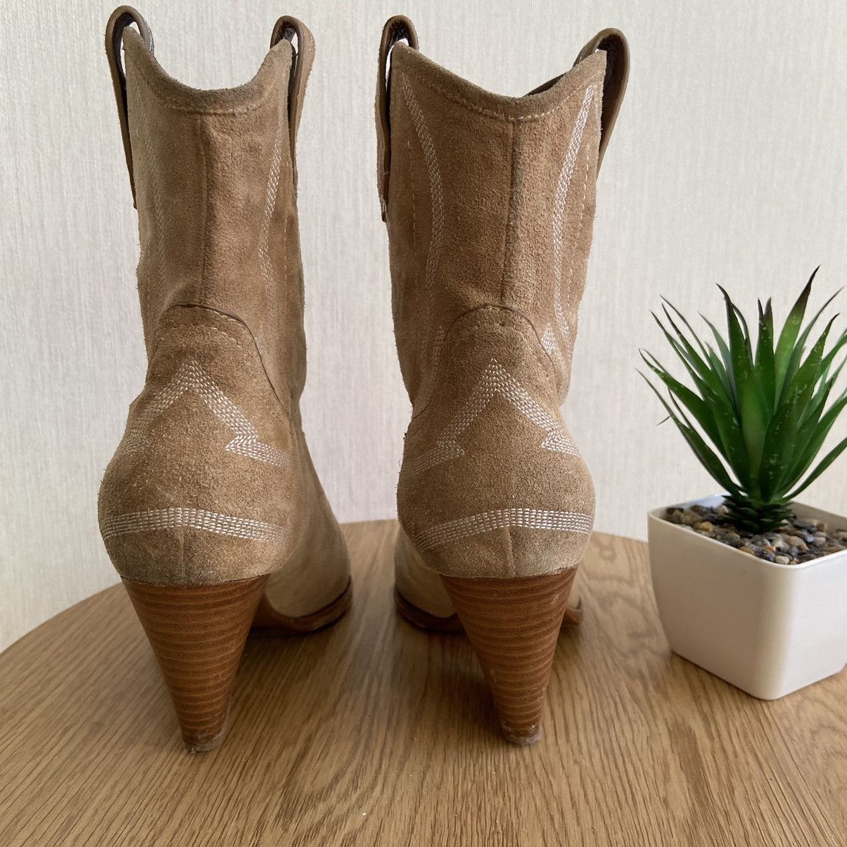 Cowboy Equipment 📌 Crazy Lola Cruz Y2K Cowboy Boots Size US 8 / IT 38 - 4 Thumbnail