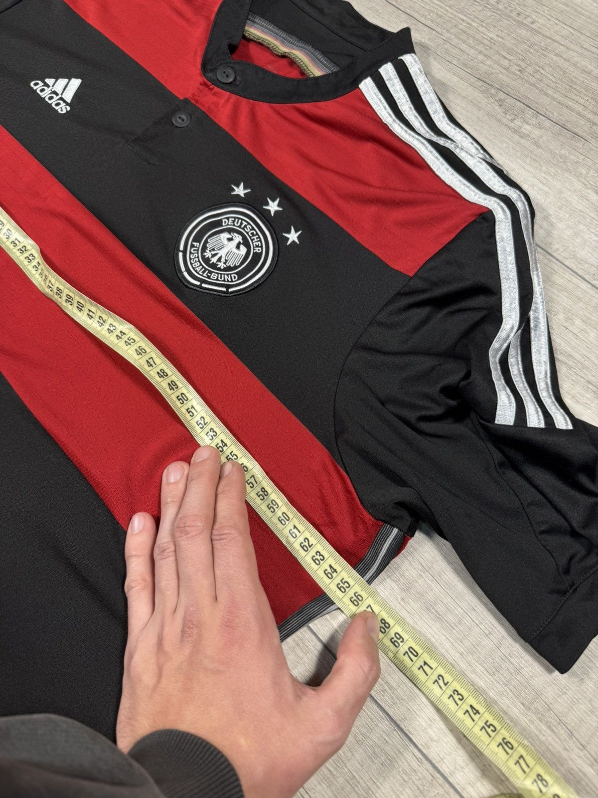 Adidas Germany National Team 2014–2015 Away Adidas Football G74520 Size US XL / EU 56 / 4 - 5 Thumbnail