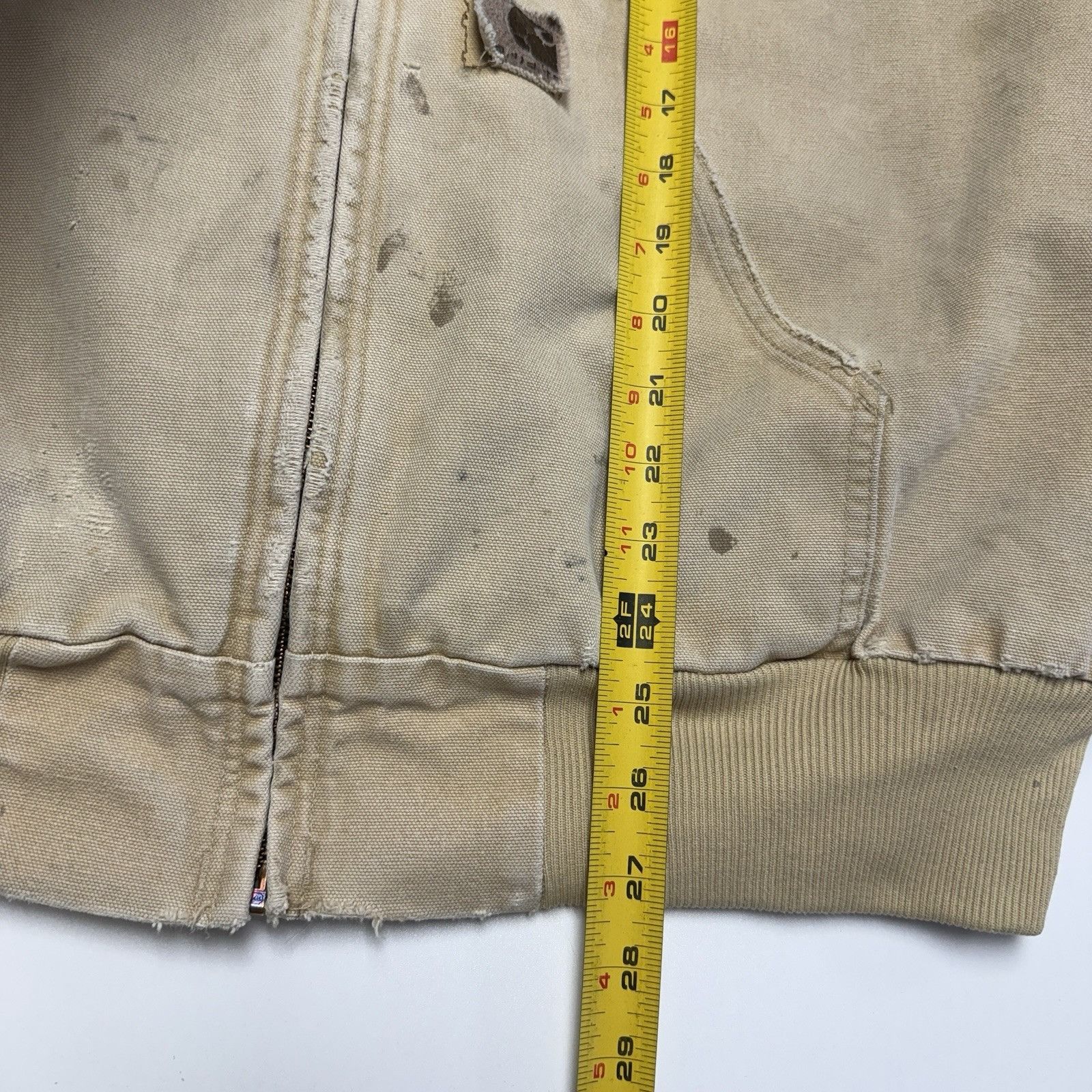 Carhartt Vintage Carhartt J06 Wet Jacket Mens XL Insulated Full Zip C Size US XL / EU 56 / 4 - 13 Thumbnail