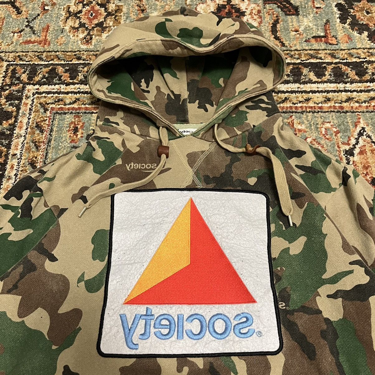 Society Original Products Society Original Products Camo Boston Hoodie Sweatshirt Size US XL / EU 56 / 4 - 2 Thumbnail