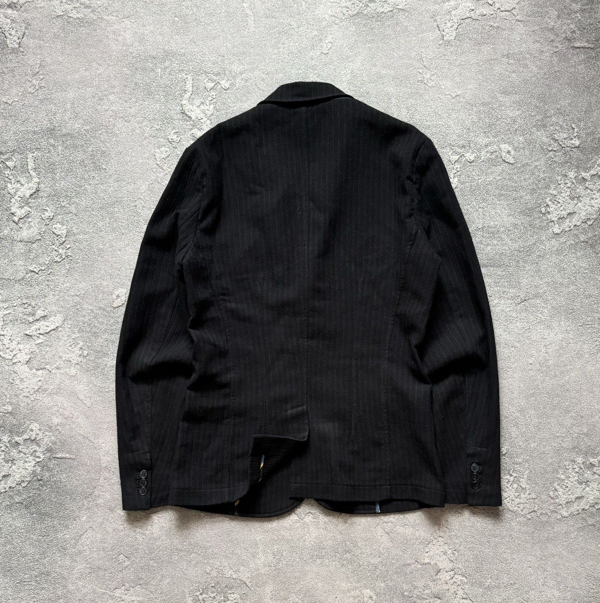 Designer × Officina36 Officina36 striped size48 button up blazer jacket light coat Size US S / EU 44-46 / 1 - 13 Thumbnail