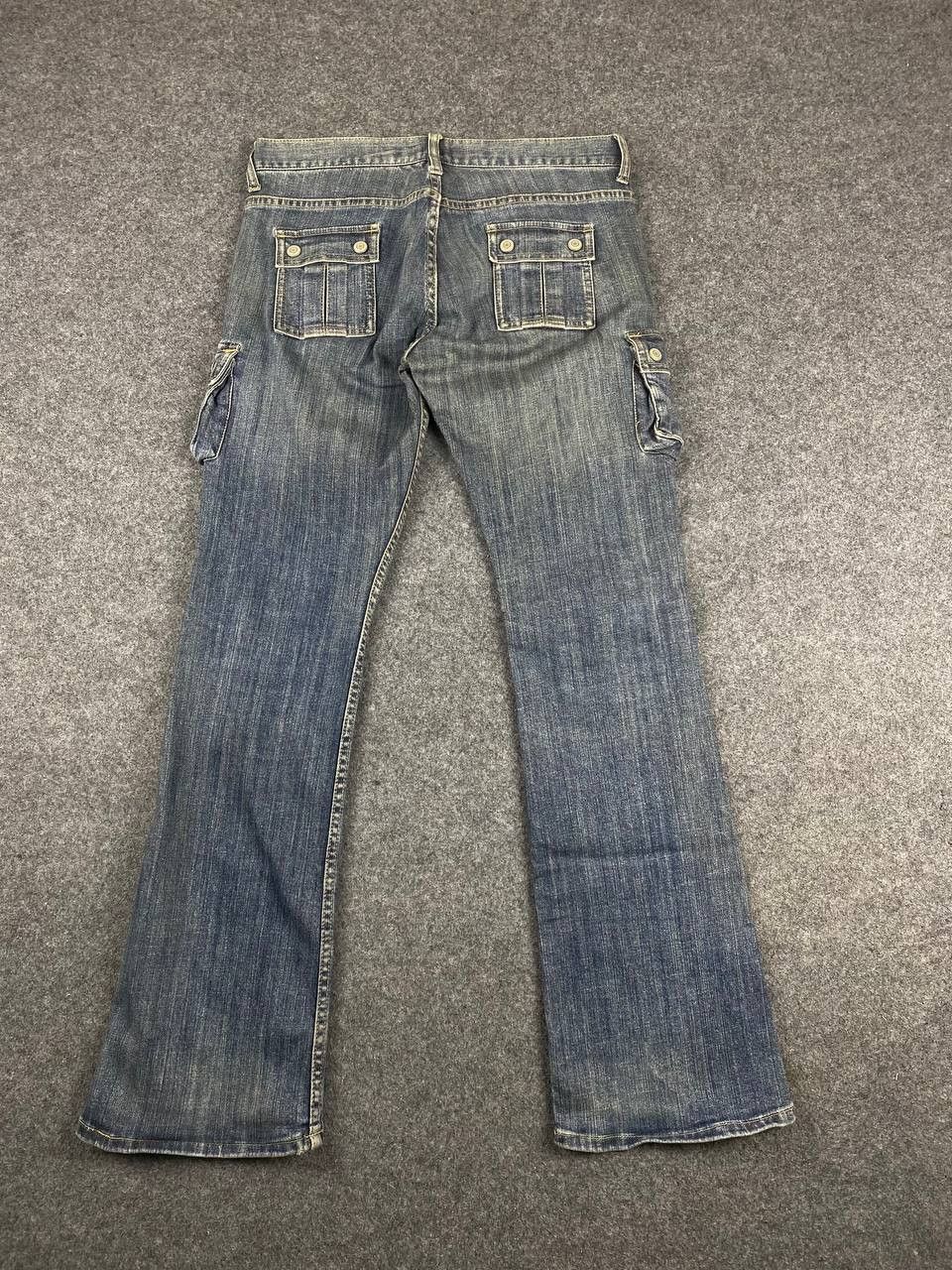 Japanese Brand japanese brand cargo denim nice design Size US 32 / EU 48 - 1 Thumbnail
